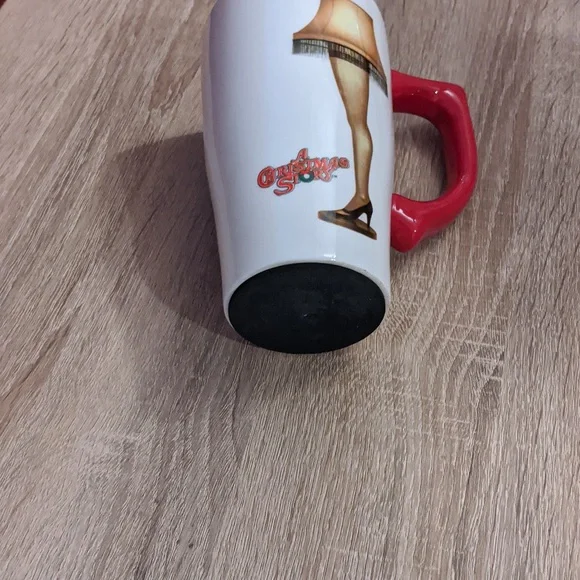 Leg Lamp Ceramic Coffee Travel Mug Handle No Lid Christmas Story Gift Humor - Picture 5 of 5